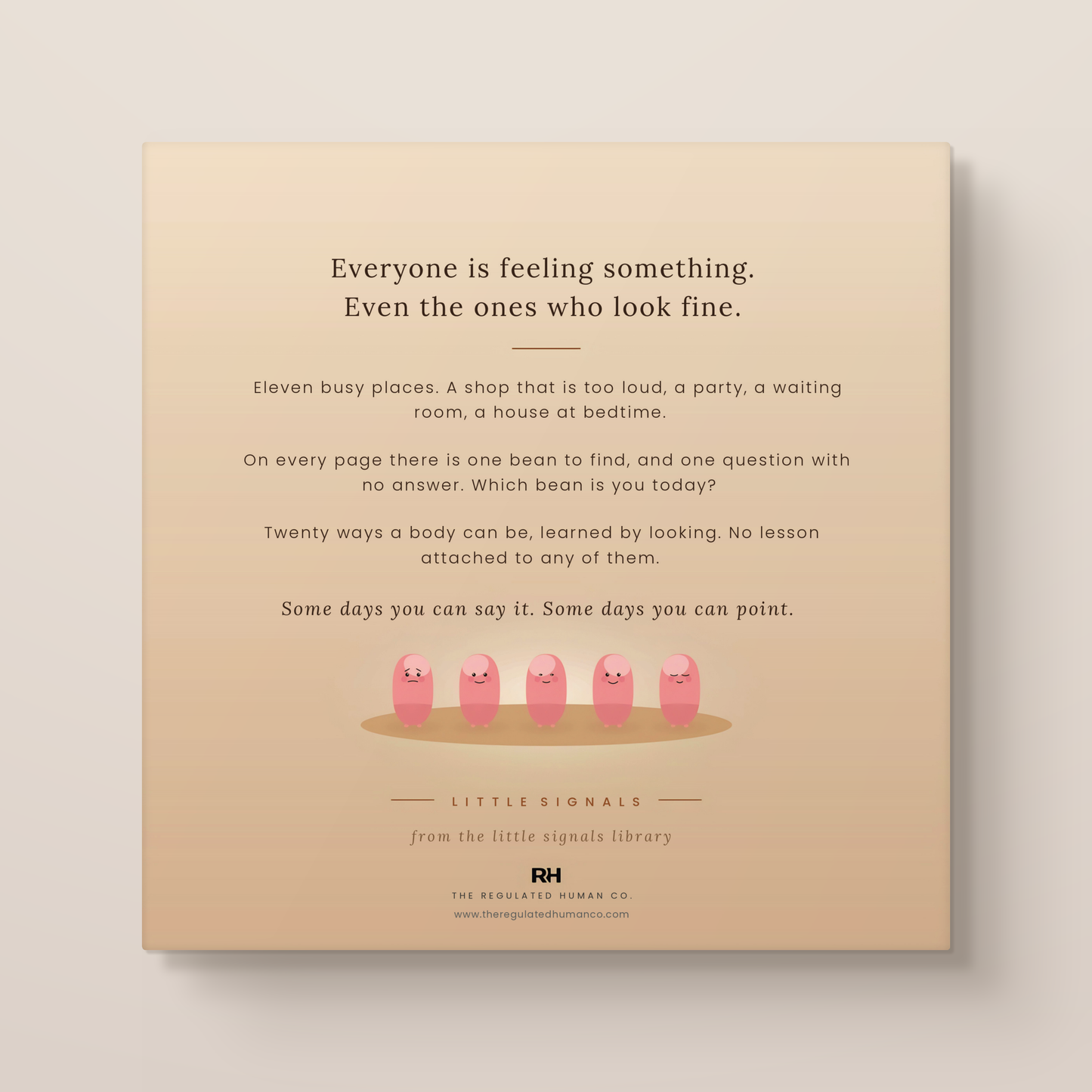 Everyone is feeling something: a little signals look-and-find