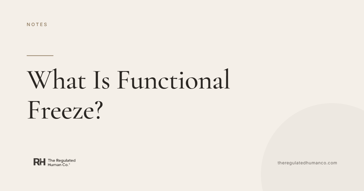 What Is Functional Freeze?