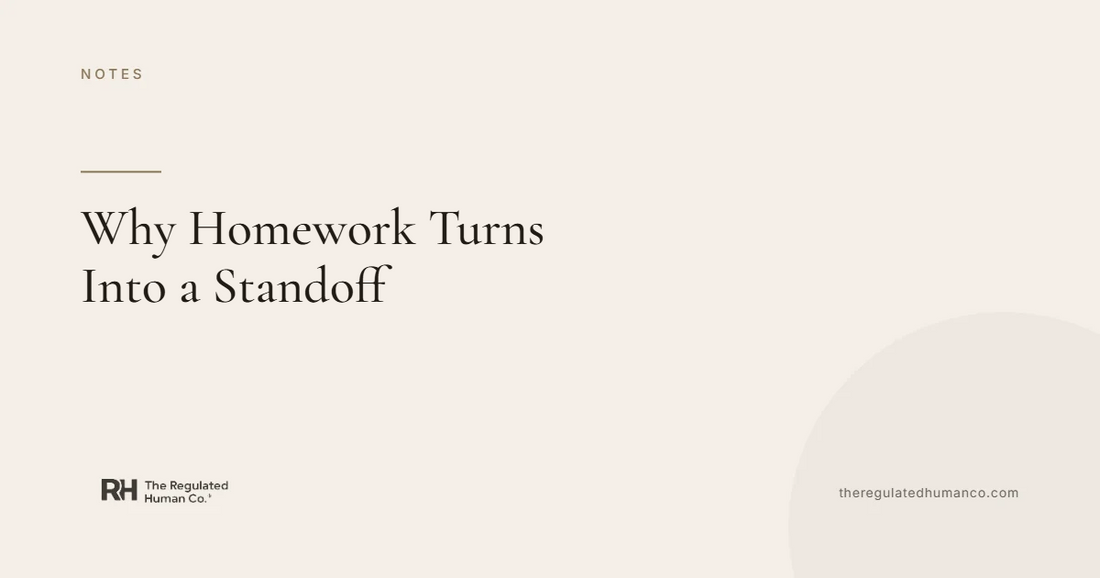 Why Homework Turns Into a Standoff