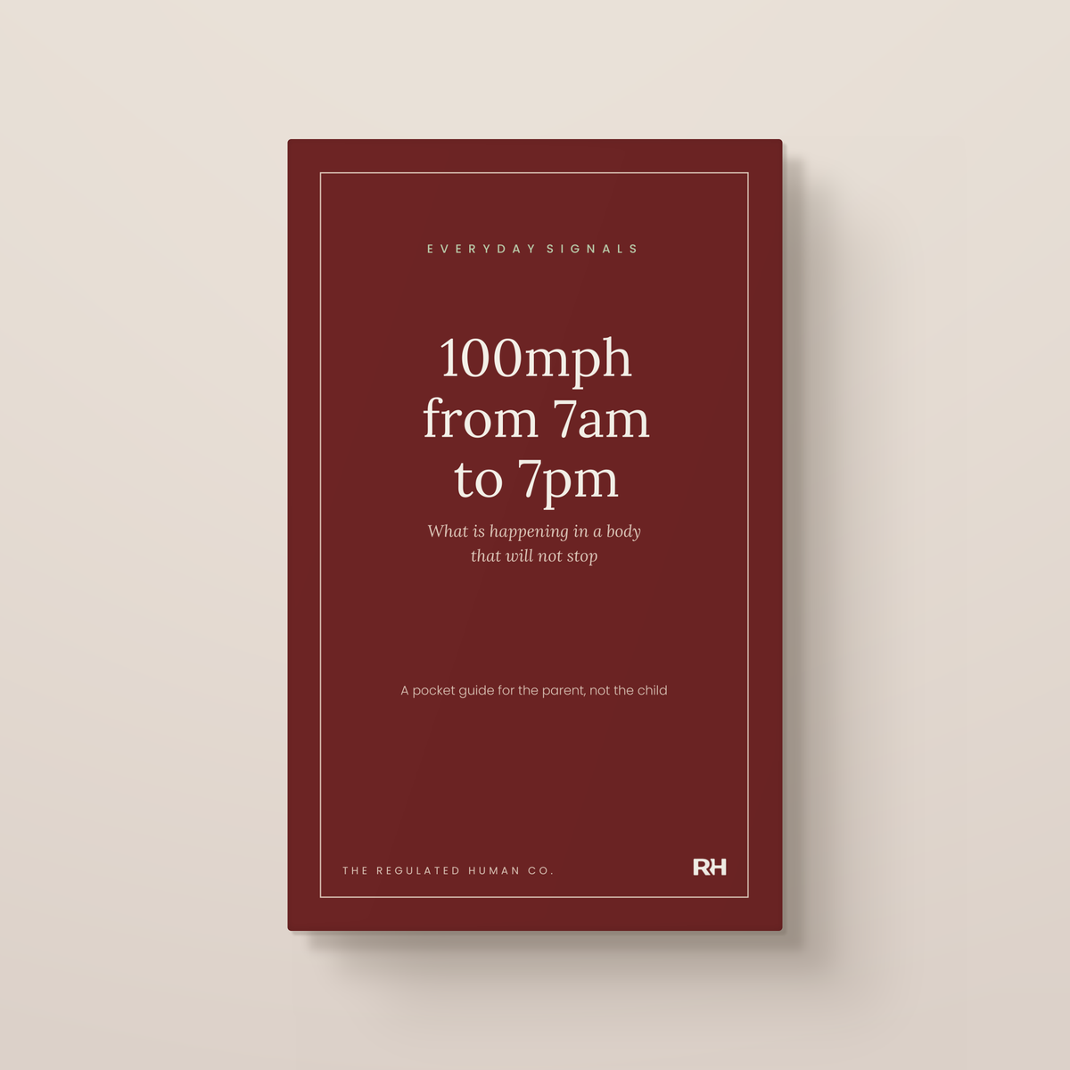 Everyday Signals: Underneath the Behaviour — 4 Pocket Guides