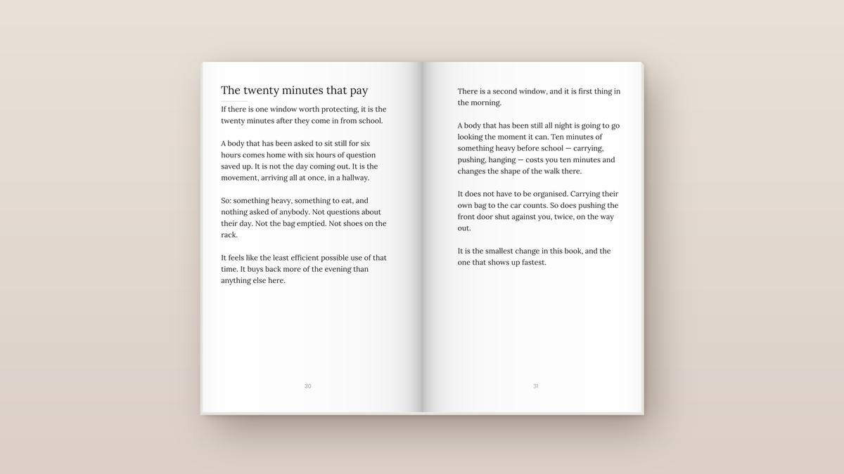 100mph from 7am to 7pm: inside pages. Everyday Signals, ages 2 to 8.