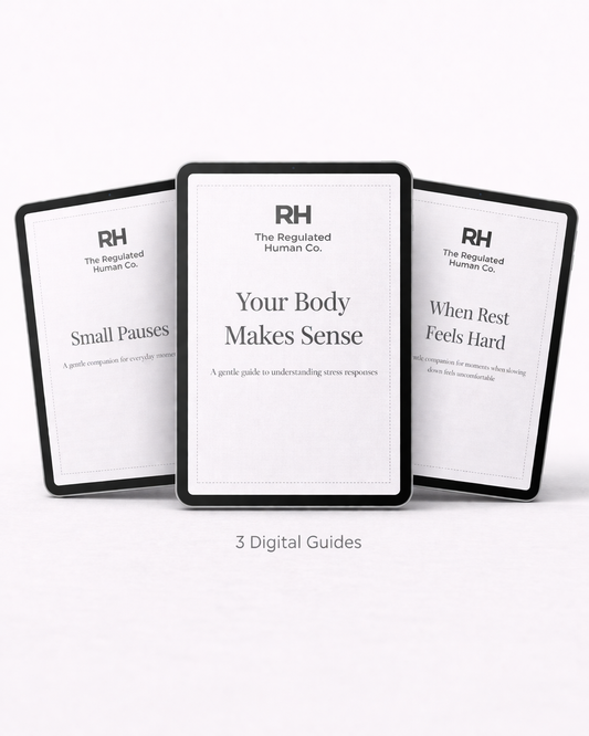 The Gentle Regulation Collection - Three Focused Guides for Everyday Nervous System Support