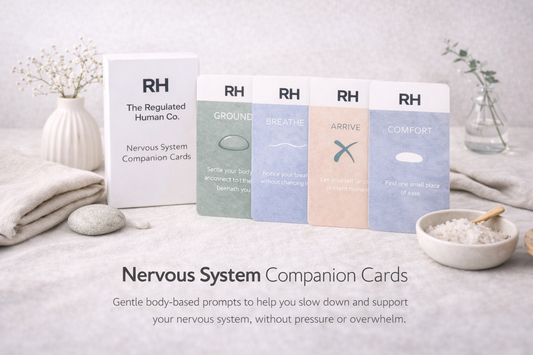 Nervous System Companion Cards - 32 Daily Prompts for Regulation (Pre-Order)