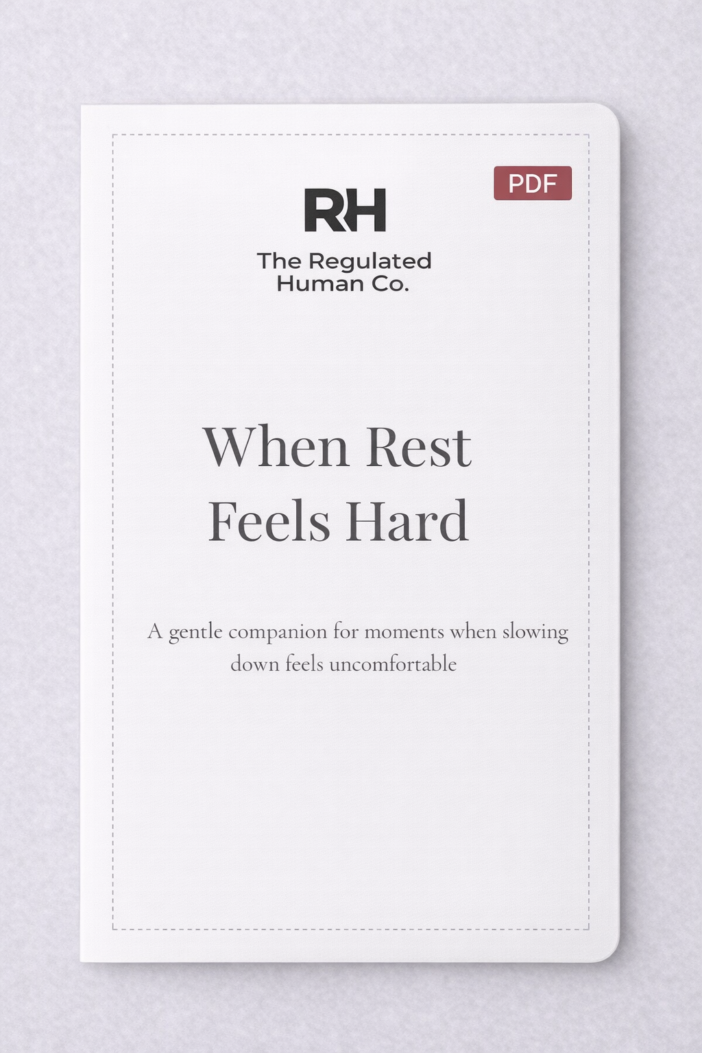When Rest Feels Hard - Understanding Why Your Nervous System Resists Rest