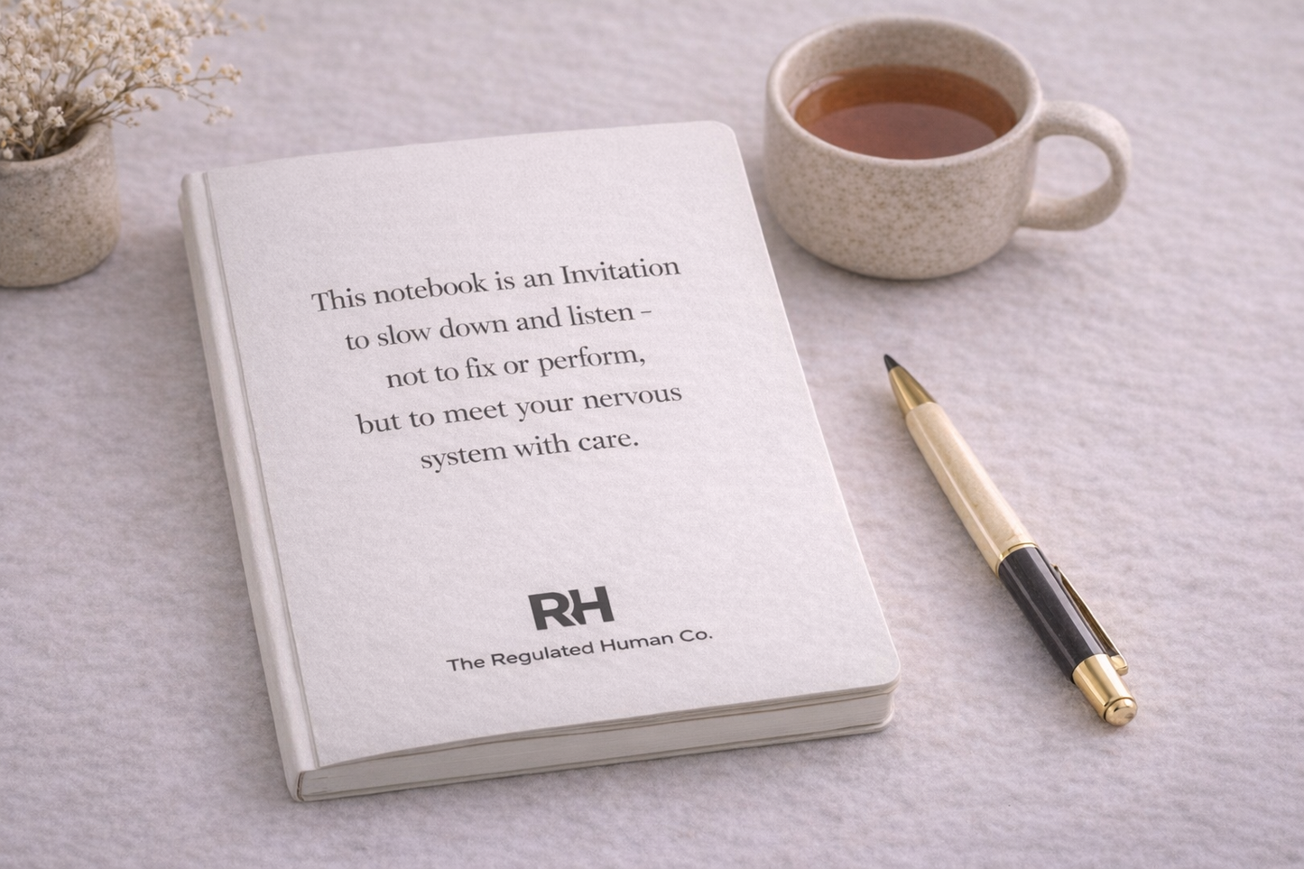 The Regulation Notebook - An Open-Format Journal for Daily Nervous System Regulation (Paperback + Bonus Download)