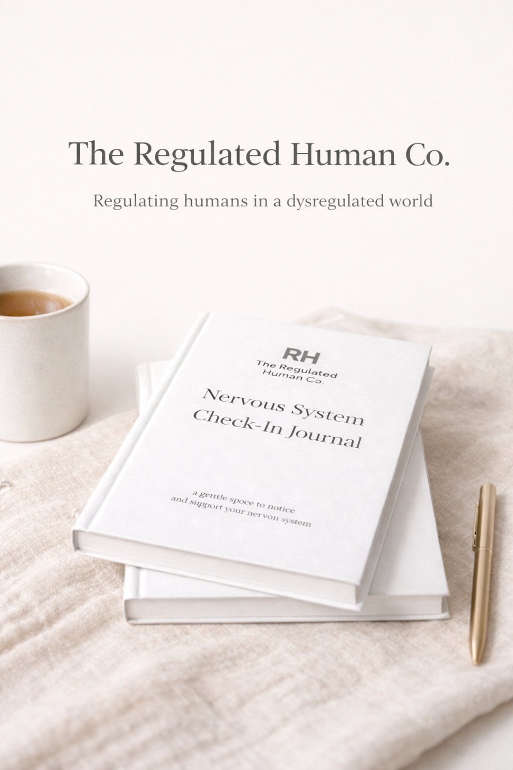 The Nervous System Check-In Journal - A Structured Daily Practice for Regulation (Paperback + Bonus Download)