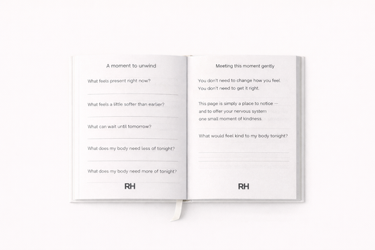 Sleep Wind-Down Journal - A Structured Nightly Reset for Nervous System Regulation