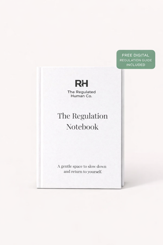 The Regulation Notebook - An Open-Format Journal for Daily Nervous System Regulation (Paperback + Bonus Download)