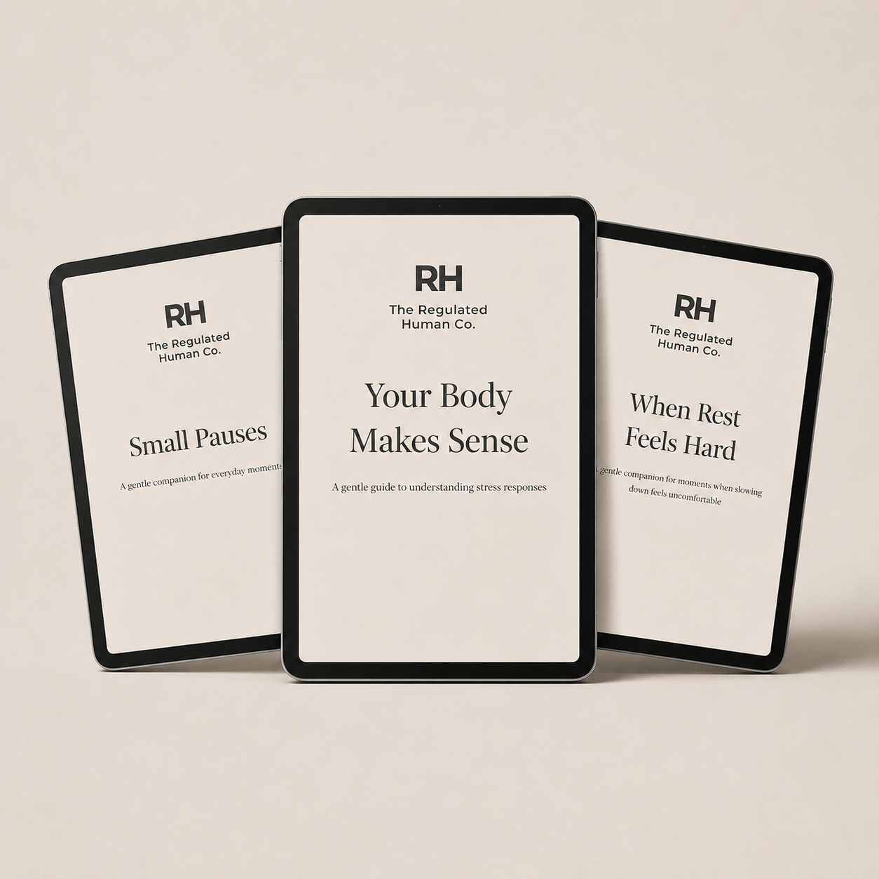 The Gentle Regulation Collection - Three Focused Guides for Everyday Nervous System Support