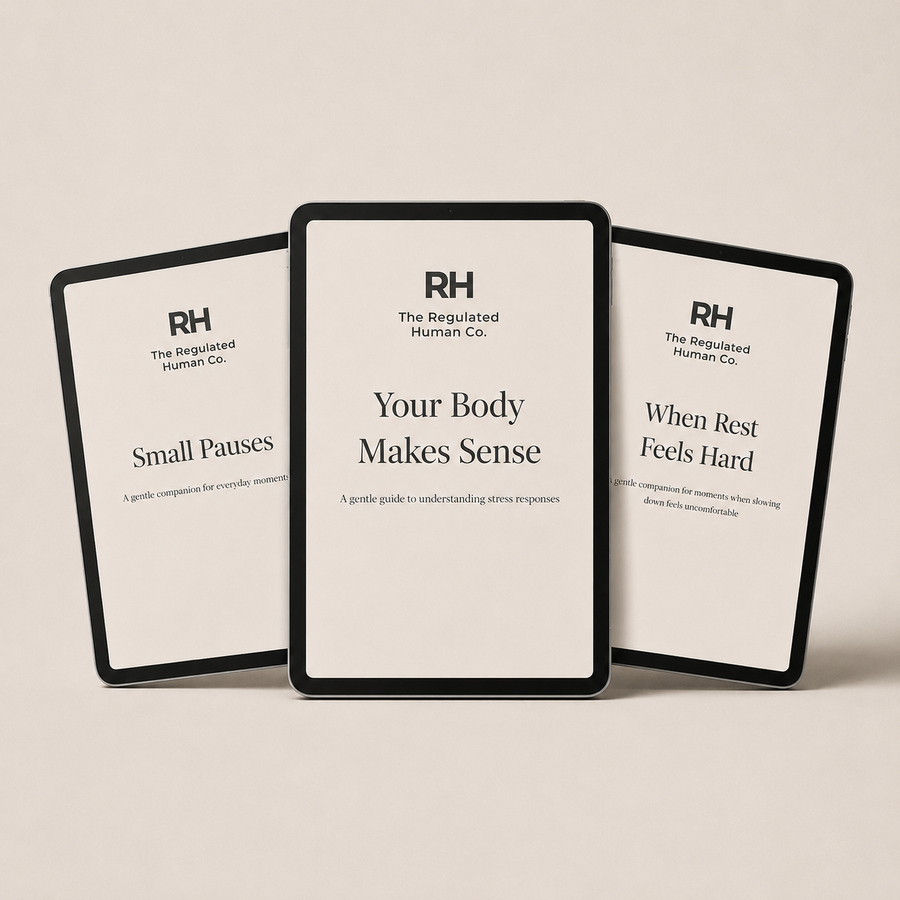 The Gentle Regulation Collection - Three Focused Guides for Everyday Nervous System Support