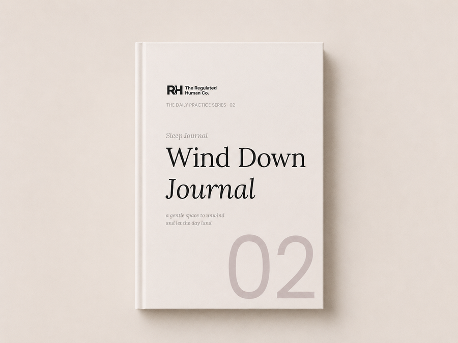 Sleep Wind-Down Journal - A Structured Nightly Reset for Nervous System Regulation