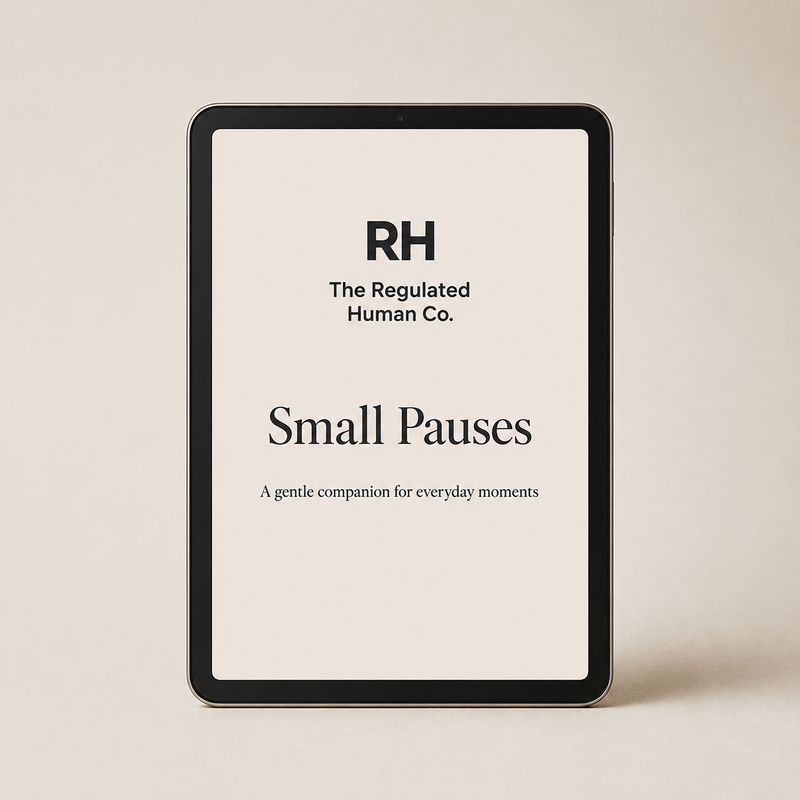 Small Pauses - Brief Regulation Resets for Everyday Life