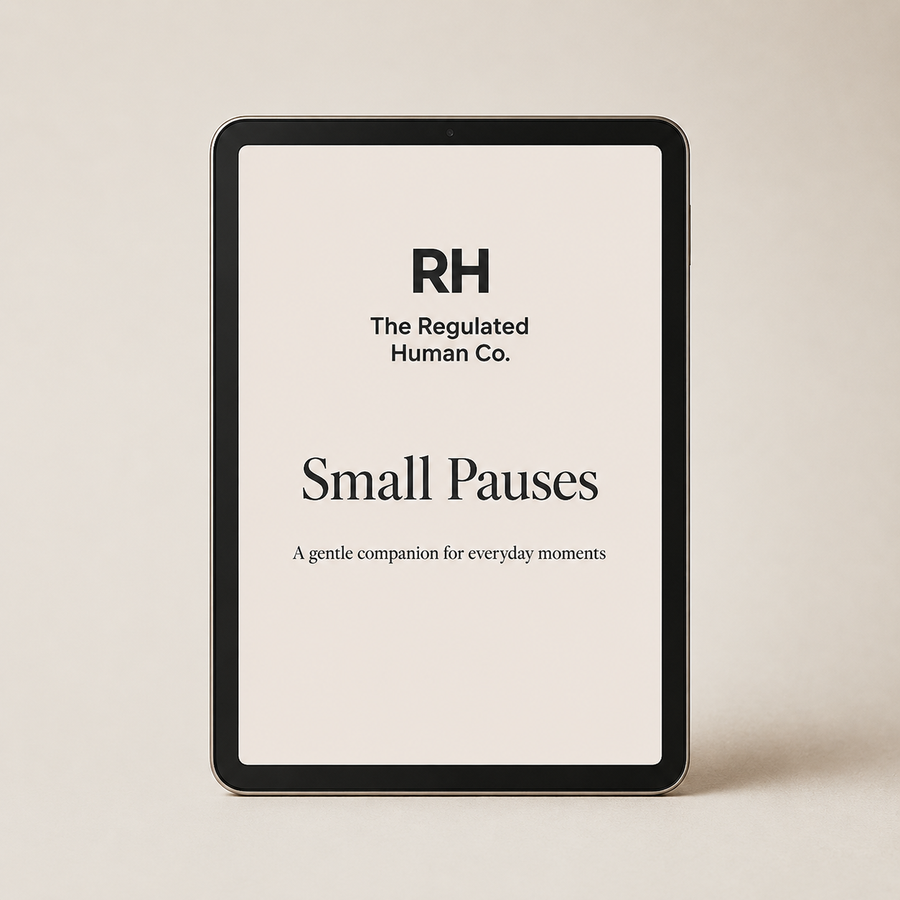 Small Pauses - Brief Regulation Resets for Everyday Life