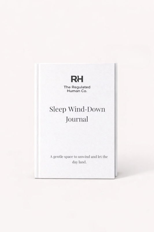 Sleep Wind-Down Journal - A Structured Nightly Reset for Nervous System Regulation