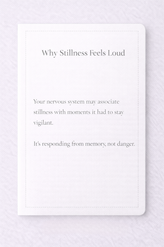 When Rest Feels Hard - Understanding Why Your Nervous System Resists Rest