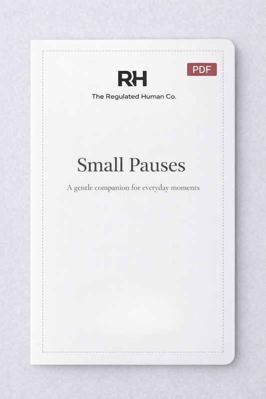 The Gentle Regulation Collection - Three Focused Guides for Everyday Nervous System Support