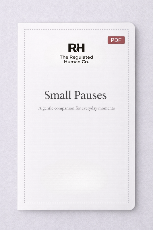 Small Pauses - Brief Regulation Resets for Everyday Life