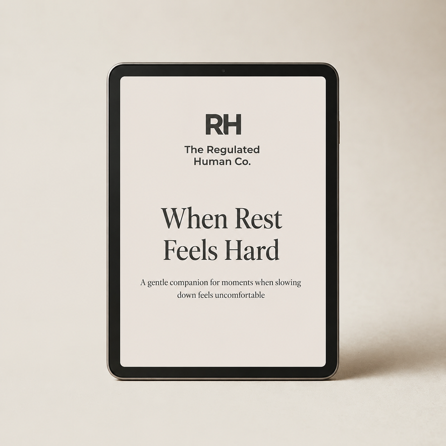 When Rest Feels Hard - Understanding Why Your Nervous System Resists Rest