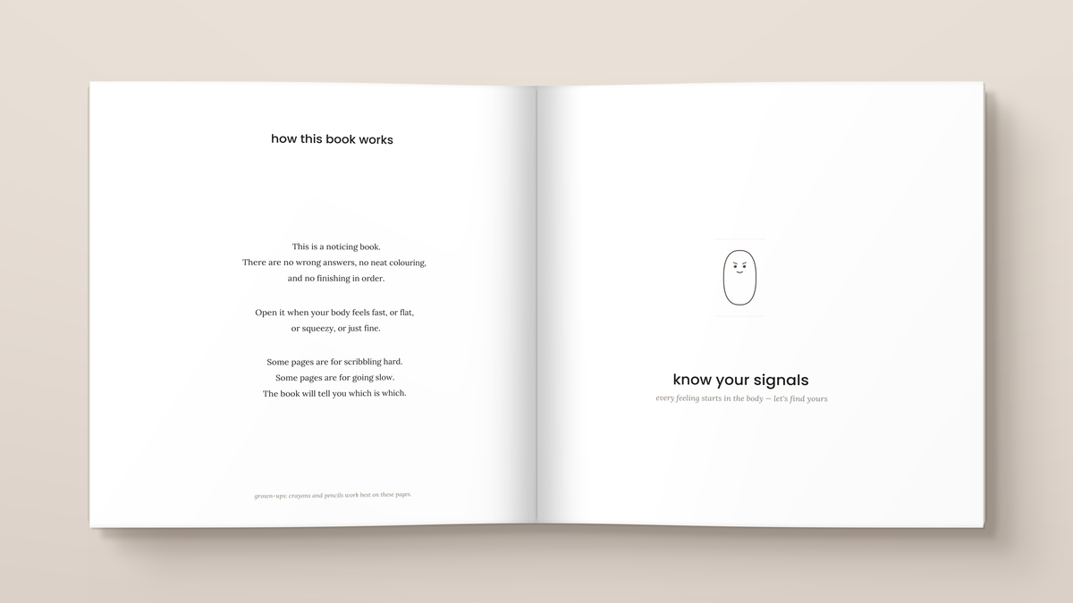 The Little Signals Activity Book: inside pages. A Little Signals book for children.