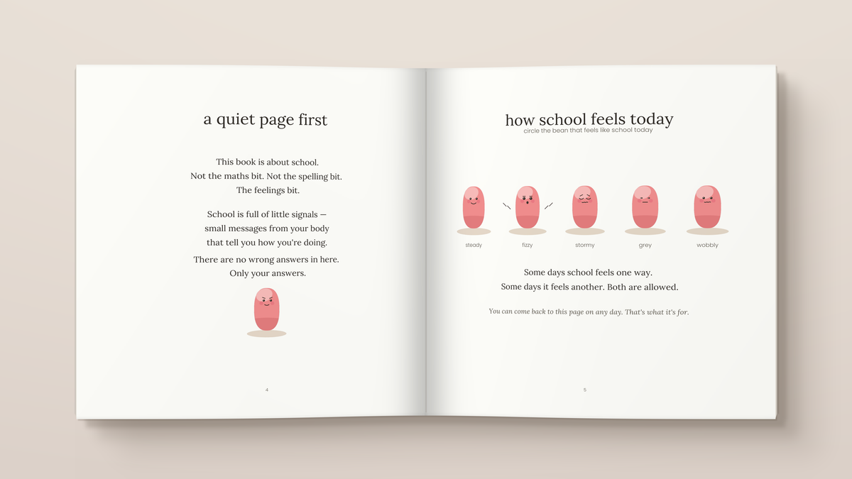 Little Signals at School: inside pages. A Little Signals book for children.