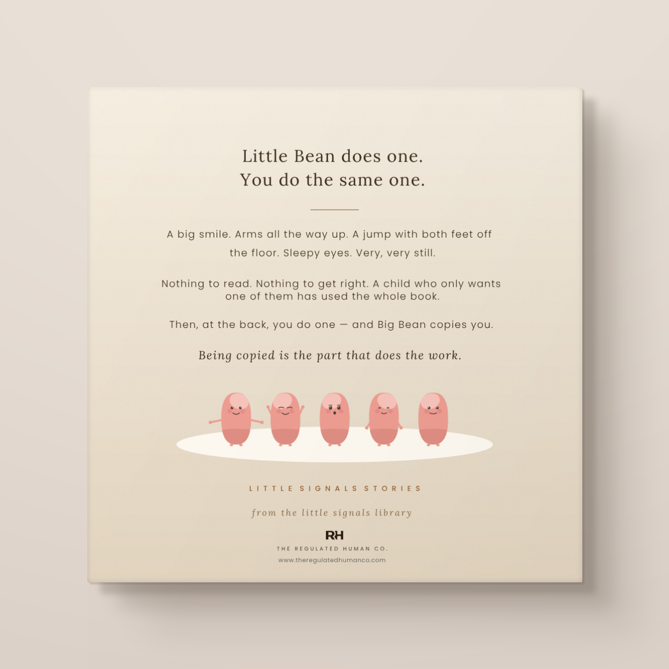 Copy Me: a little signals book you do with your face and your body