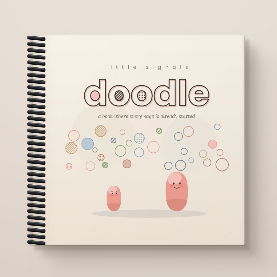 Little Signals: Doodle - A Book Where Every Page Is Already Started