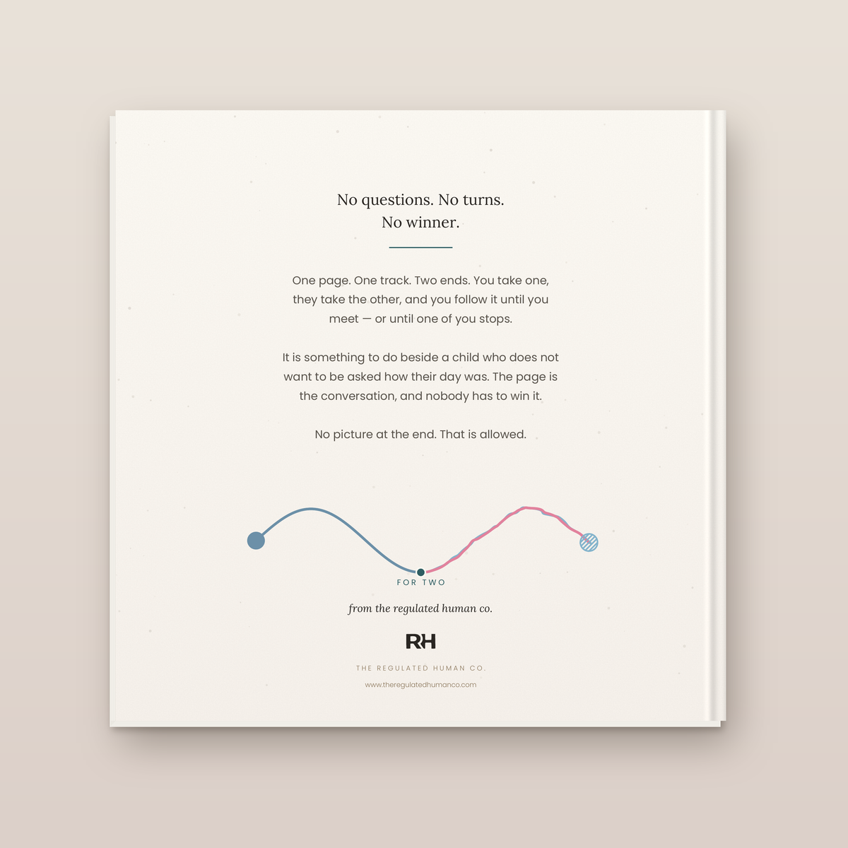 Doodle Together paperback: back cover. A doodle book for a grown-up and a child.
