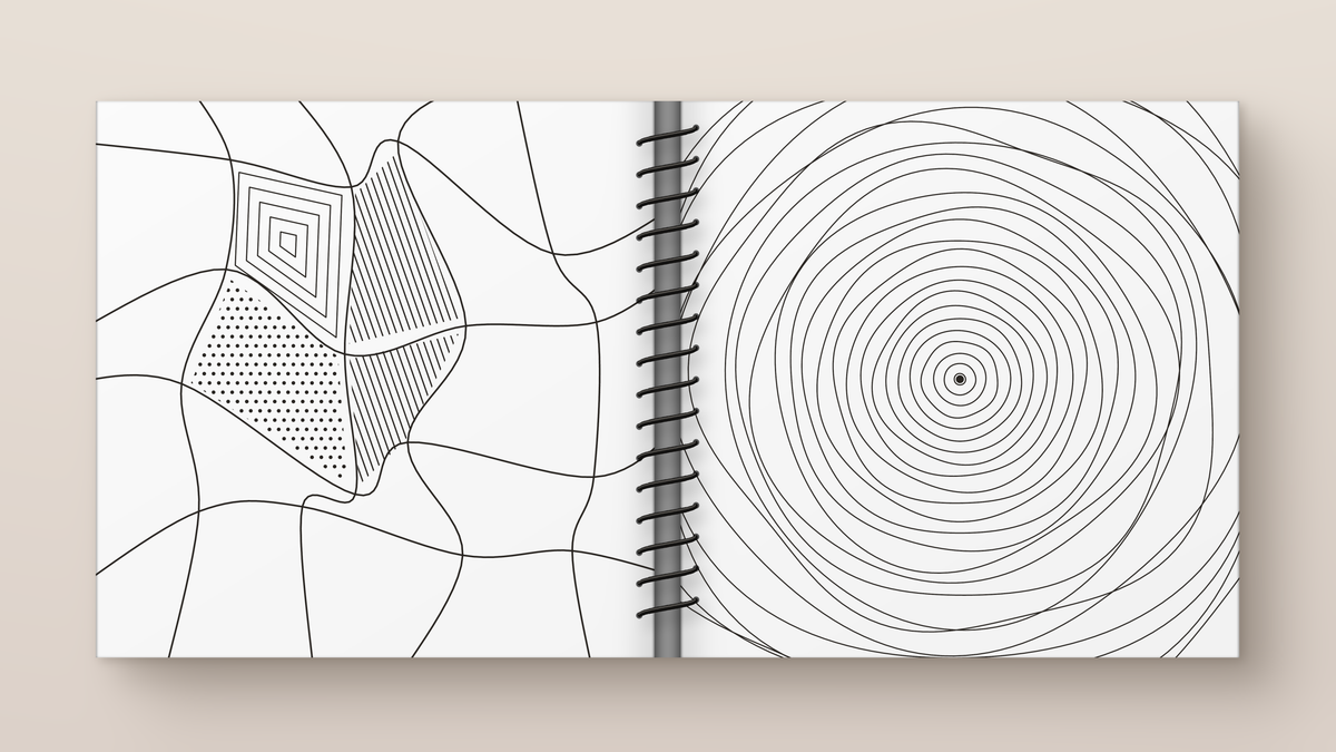 Doodle — A Book Where Every Page Is Already Started