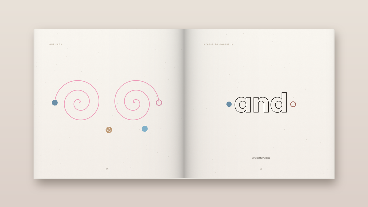 Doodle Together paperback: inside pages. A doodle book for a grown-up and a child.