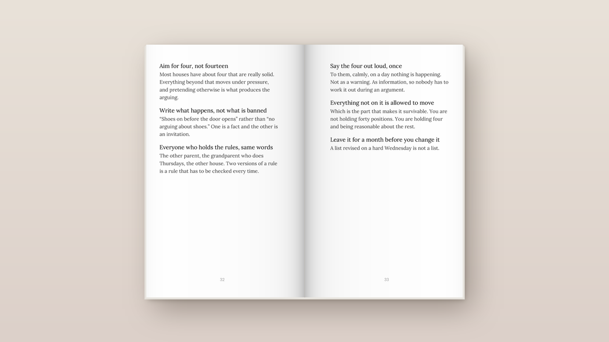Everything Is a Negotiation: inside pages. Everyday Signals, ages 2 to 8.