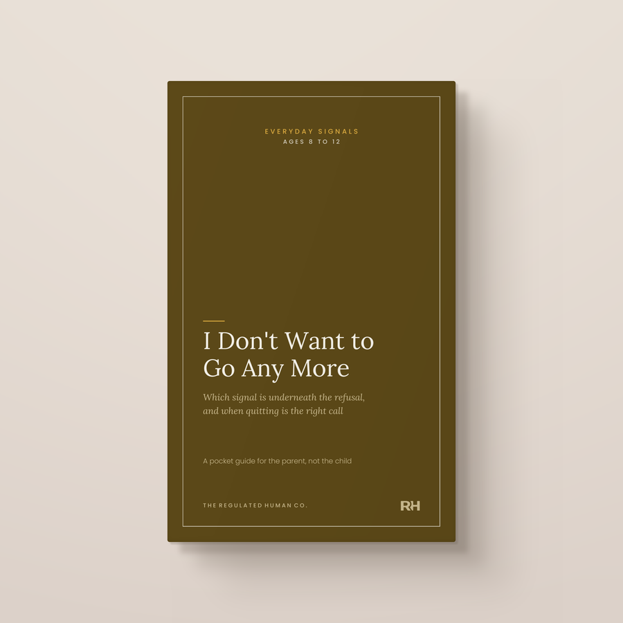 I Don’t Want to Go Any More: Which signal is underneath the refusal, and when quitting is the right call