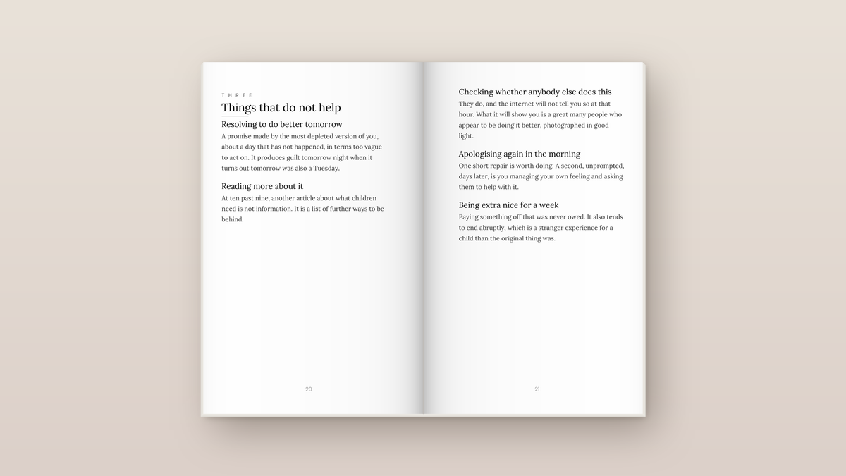 I Feel Like I'm Getting It Wrong: inside pages. Everyday Signals, ages 2 to 8.