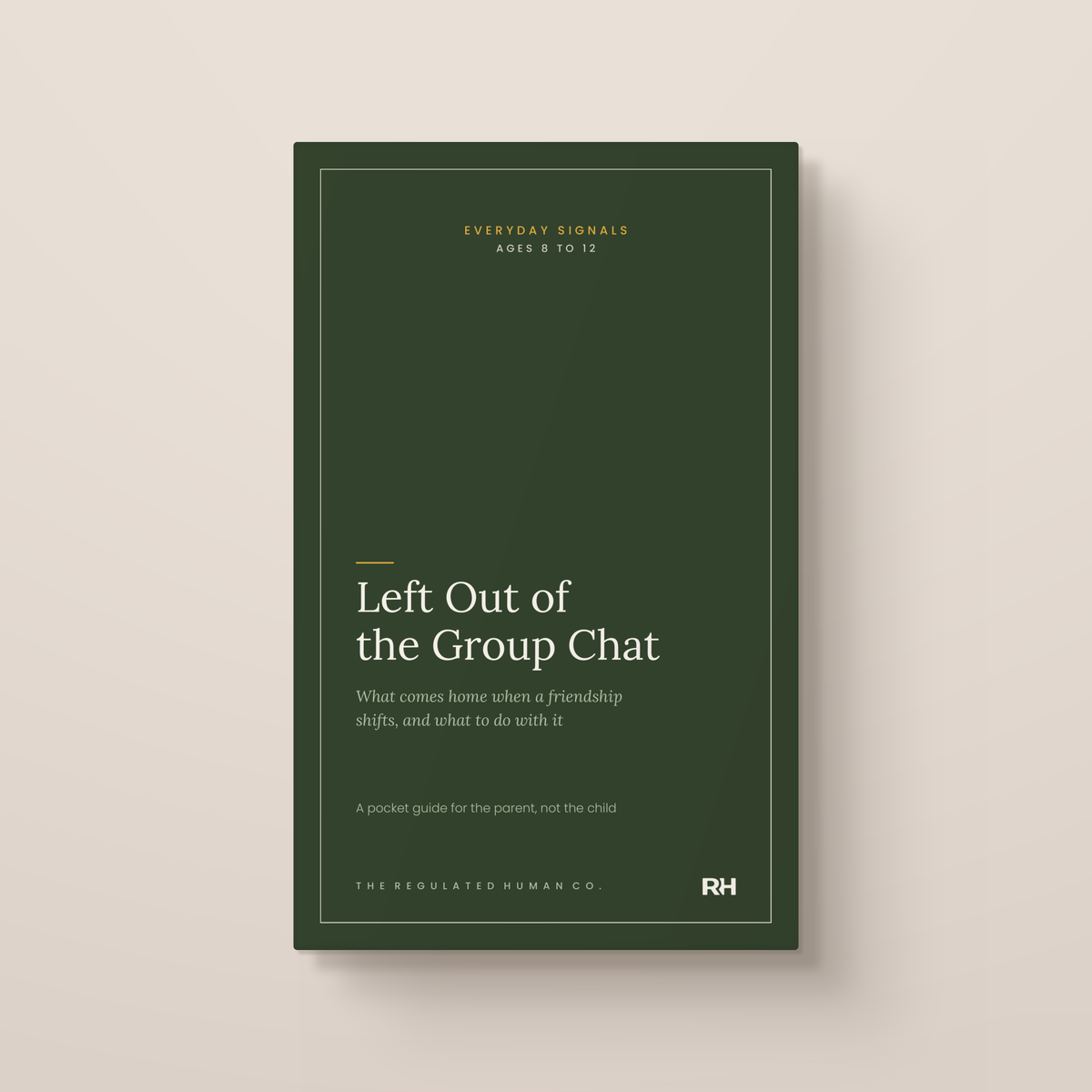 Left Out of the Group Chat: front cover. Everyday Signals, ages 8 to 12.