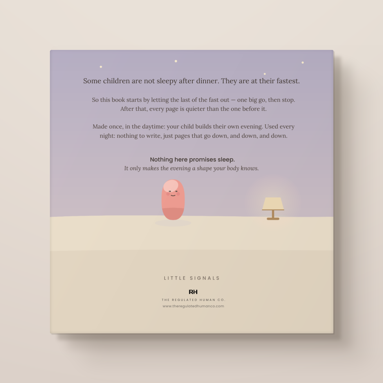 Little Signals at Night: My Evening, Made by Me: A Wind-Down Book for Children Who Find Bedtime Hard