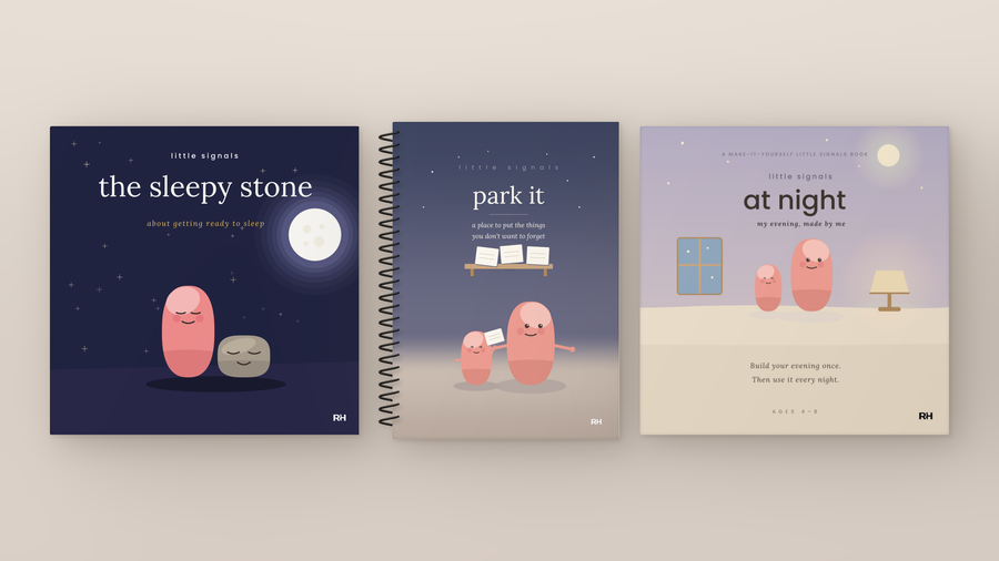 Little Signals Wind-Down Set | Three Books for Bedtime and Evenings