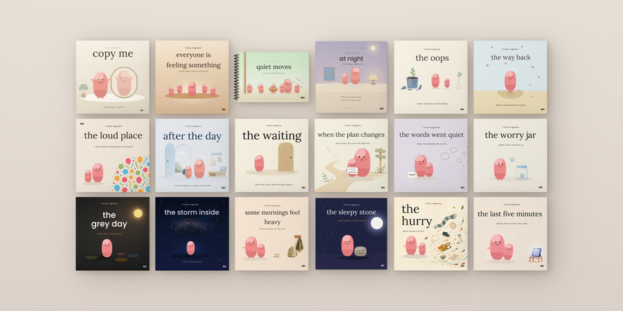 The Nurture Room Set | 18 Little Signals Books for Schools and Settings