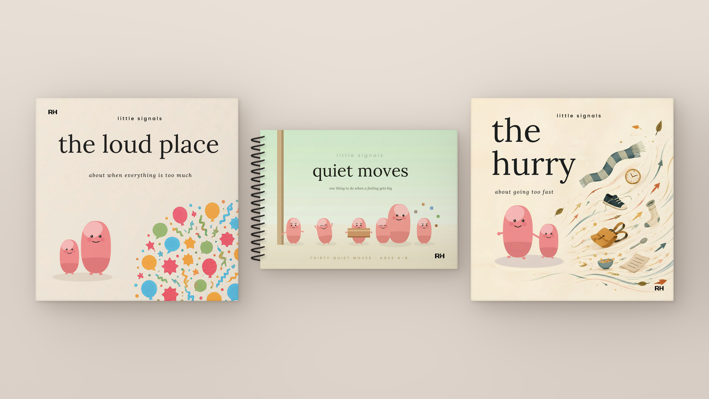 The Too Much Set | Three Books for Overwhelm and Overstimulation