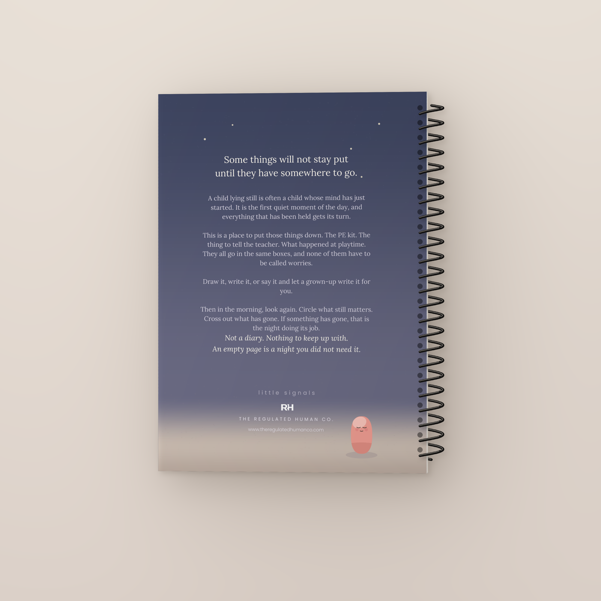 Little Signals: Park It — A Bedtime Pad for the Things You Don't Want to Forget