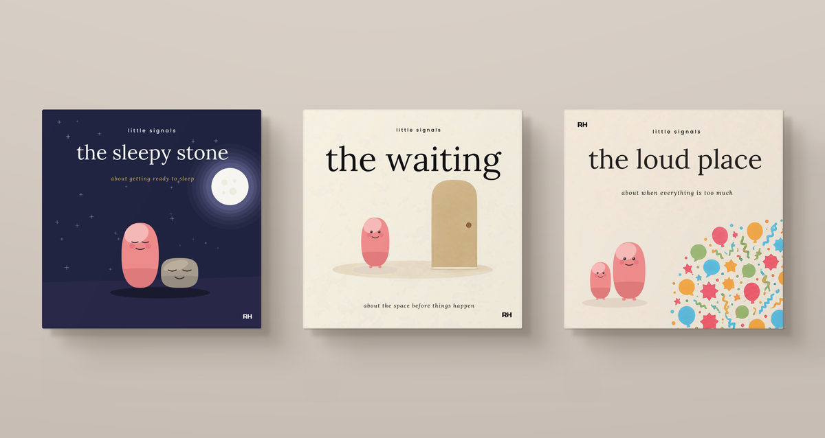 The Settling Set: the books in the set shown together.