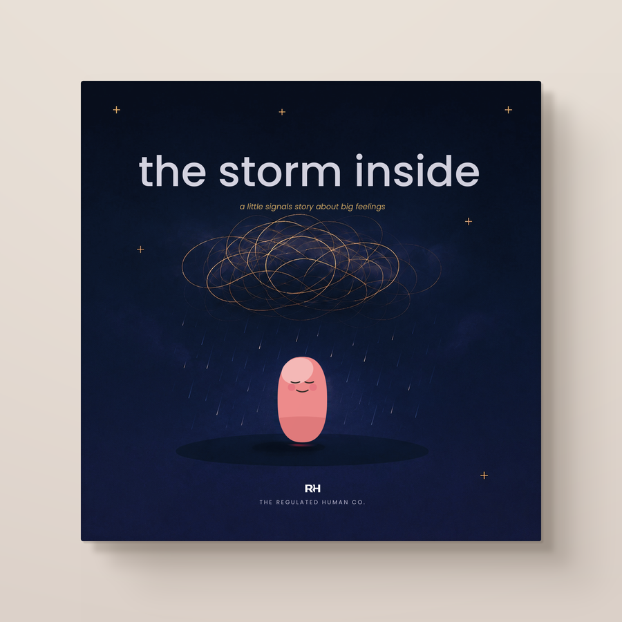 The Storm Inside - A Calming Story About Big Feelings for Little Bodies