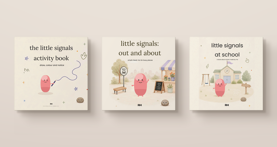 Little Signals Activity Set | Three Feelings Activity Books