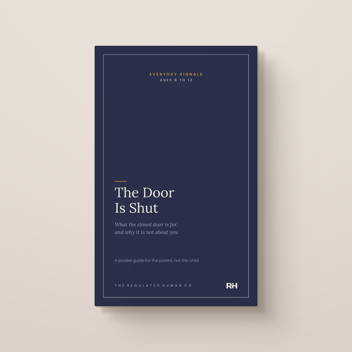 The Door Is Shut: front cover. Everyday Signals, ages 8 to 12.