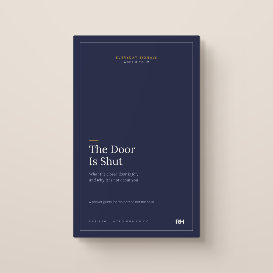 The Door Is Shut: What the closed door is for, and why it is not about you
