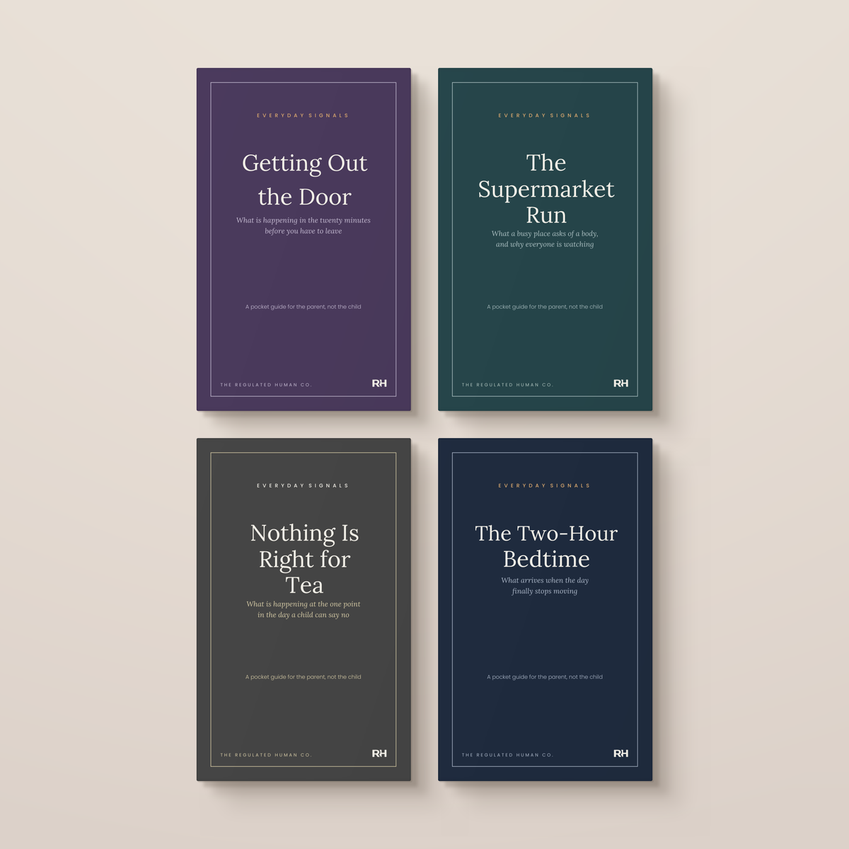 Everyday Signals: The Shape of the Day — 4 Pocket Guides