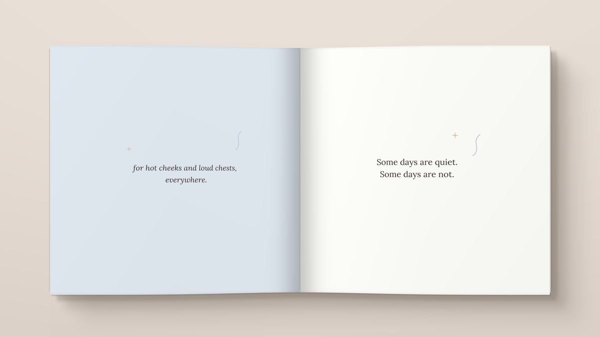 The Storm Inside: inside pages. A Little Signals story for children.