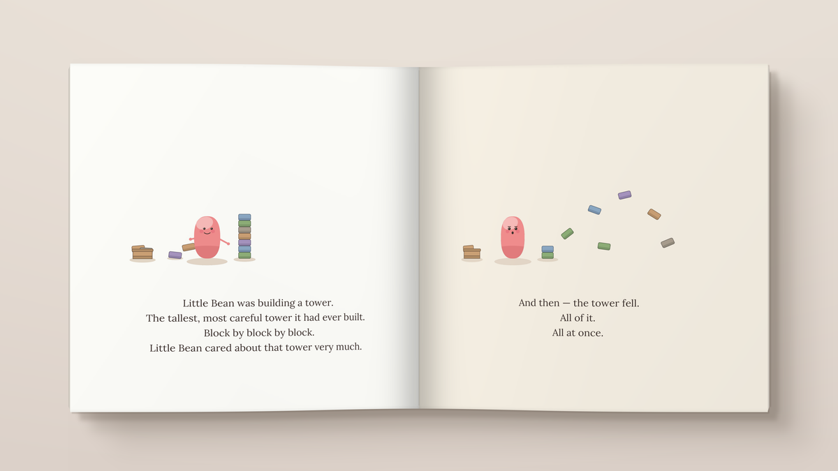 The Storm Inside: inside pages. A Little Signals story for children.