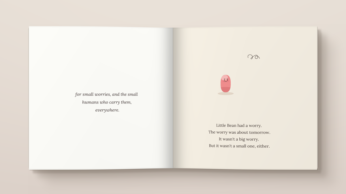 The Worry Jar: inside pages. A Little Signals story for children.