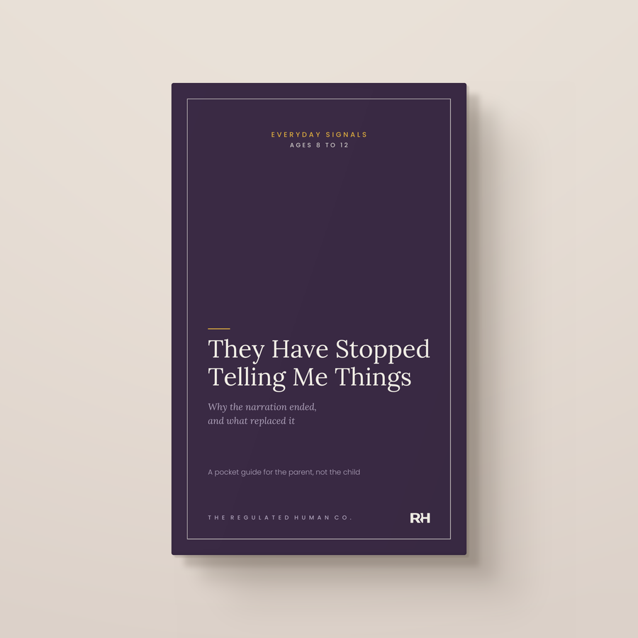 They Have Stopped Telling Me Things: Why the narration ended, and what replaced it