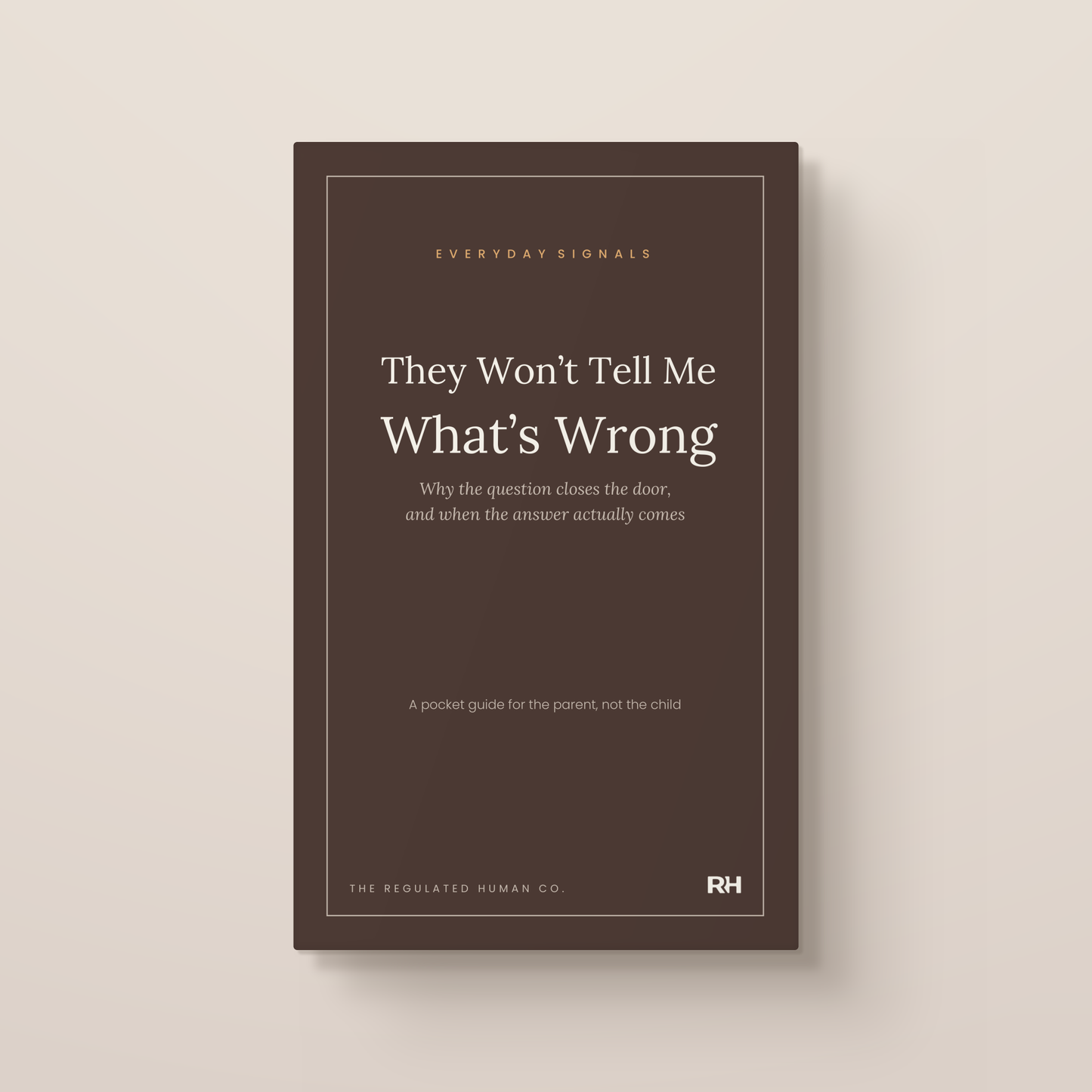 They Won't Tell Me What's Wrong: Why the question closes the door