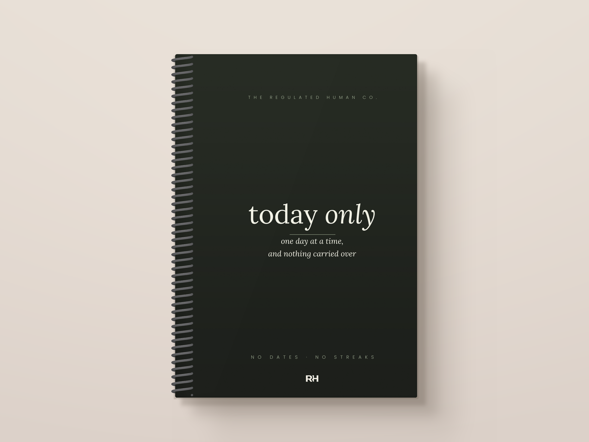 Today Only: A Daily List Book With No Dates, No Streaks and Nothing Carried Over